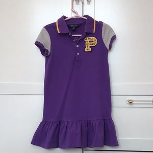 Polo Ralph Lauren Purple Dress sz 5